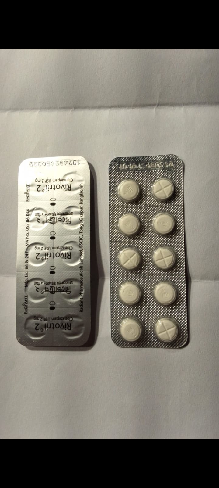 Klonopin 2mg Rivotril Brand